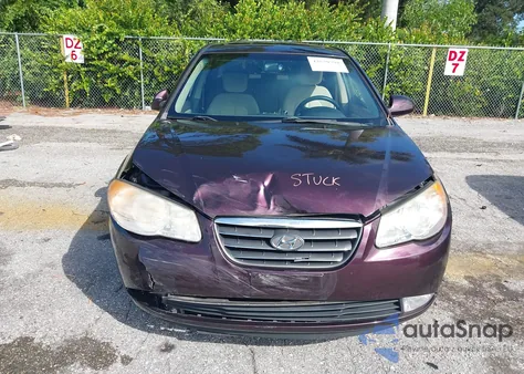 2008 Hyundai Elantra Gls/Se из США, поврежденный, VIN KMHDU46D68U528889